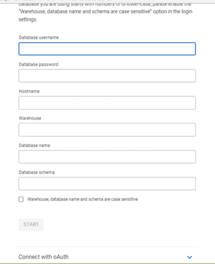 Providing Valid Credentials and Information
